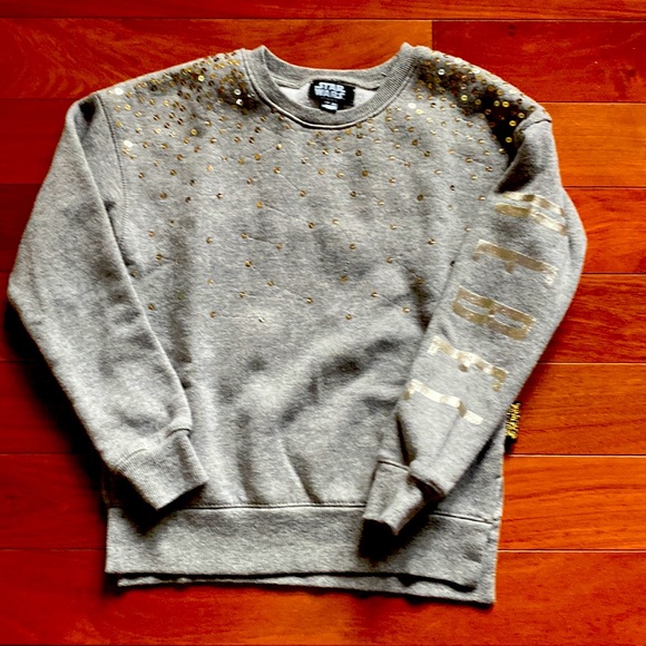 Girls Star Wars theme sweatshirt - Size 6/6X (S) - Picture 1 of 3